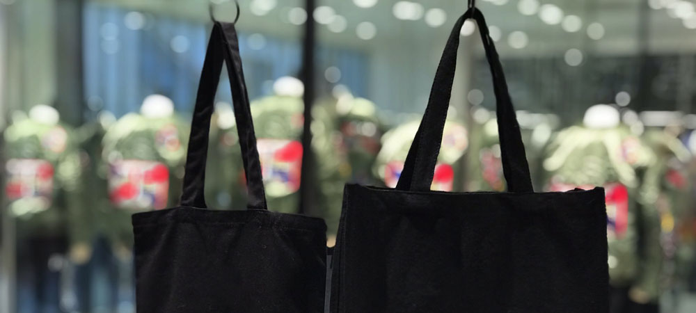 handle length - custom promotional tote bag - Optamark