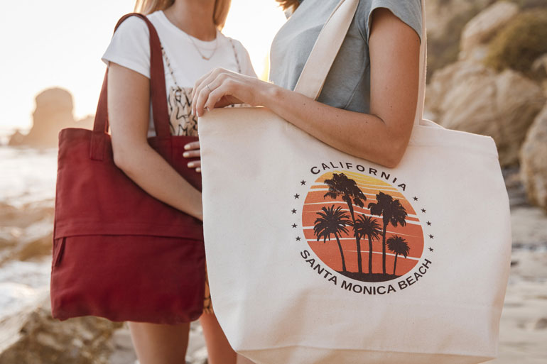 Custom Tote Bags - custom promotional tote bags - Optamark