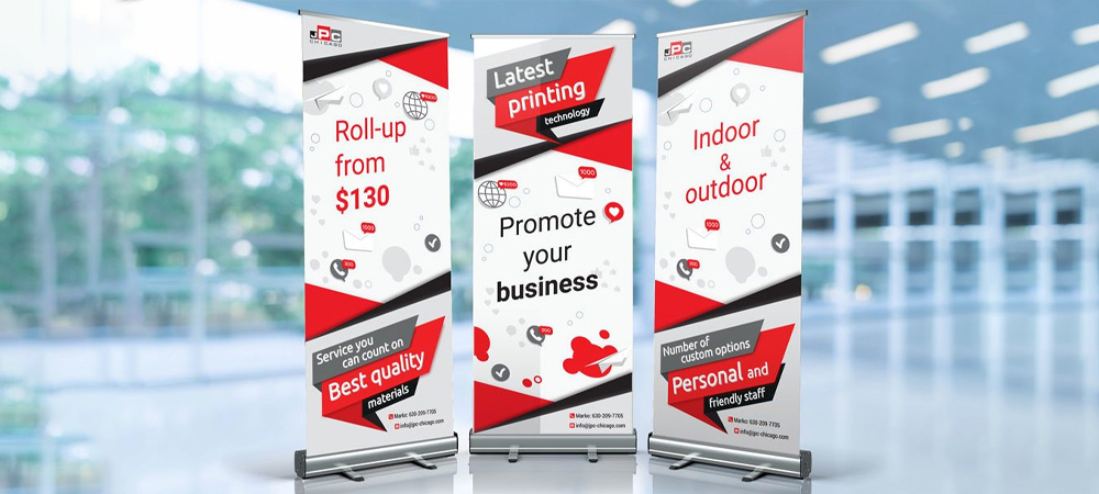 materials for banners must be high quality - custom banners stand - Optamark