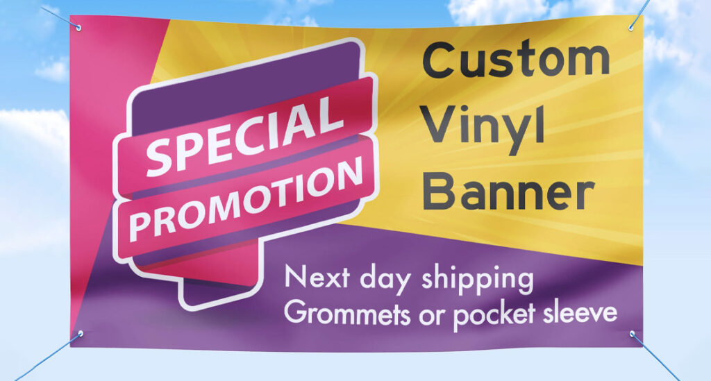 Custom Vinyl Banner Are The Best - Understand The Reasons Behind - Custom Vinyl Banner - Optamark