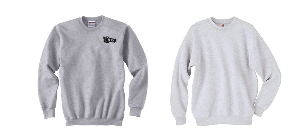 features of hanes sweatshirt - Custom Hanes Sweatshirt - Optamark