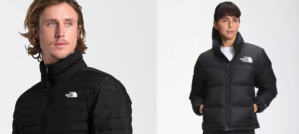 features of jacket - custom the North Face jackets - Optamark