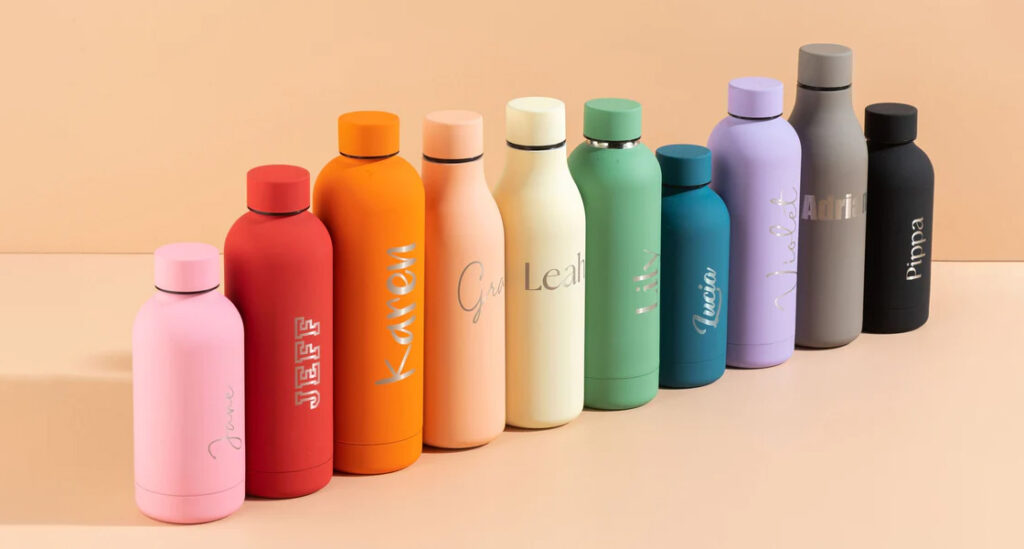 Elegantly Crafted Personalized Water Bottles Tailored to Your Preferences