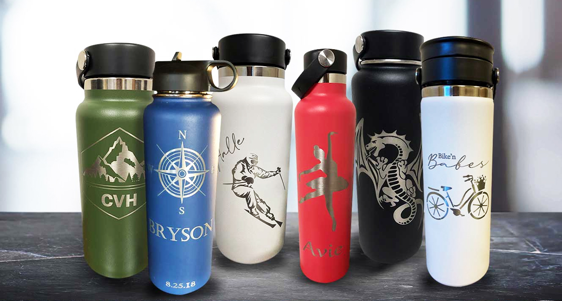 Custom Hydro Flask Water Bottles Are The Ultimate On-The-Go Drinkware