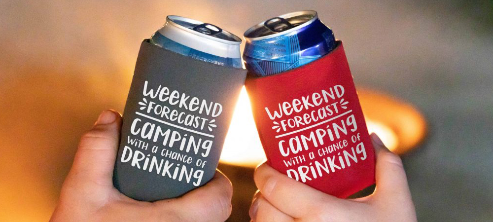 Christmas koozies will be a hit at every party
