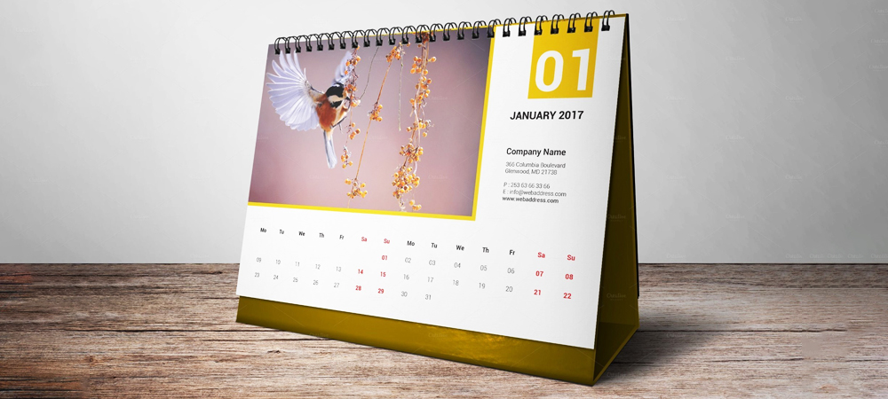 Desk Calendars: Your Daily Companion
