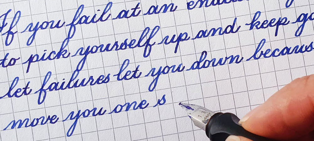 WHEN SHOULD YOU USE BLUE INK?