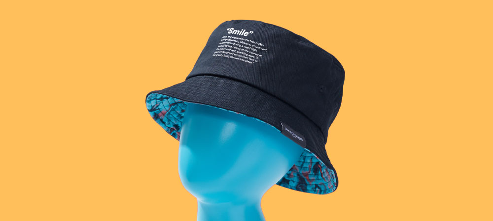 Reversible Bucket Hats w/ Dye-Sublimation on Both Sides