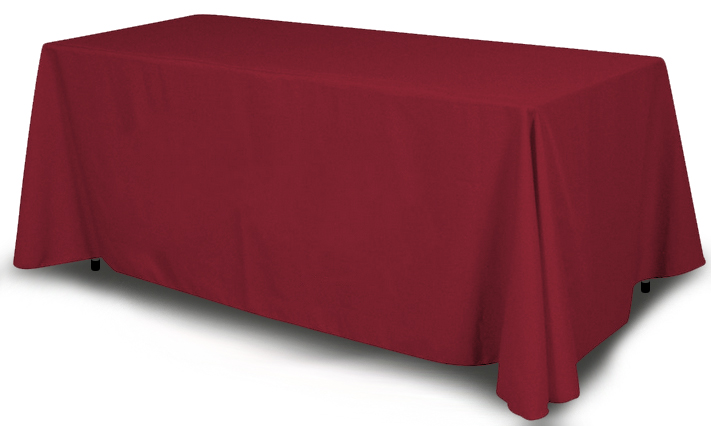 Solid Color Table Throws (Assorted Colors) - Optamark