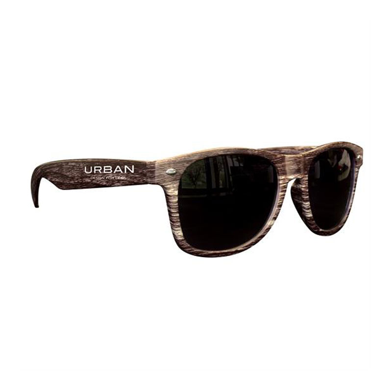 Dark Wood Tone Miami Sunglasses - Optamark