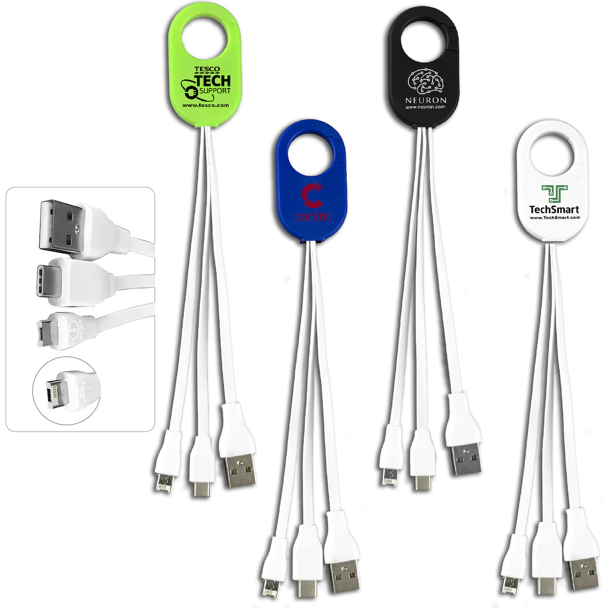 Weber 3-in-1 Cell Phone Charging Cable