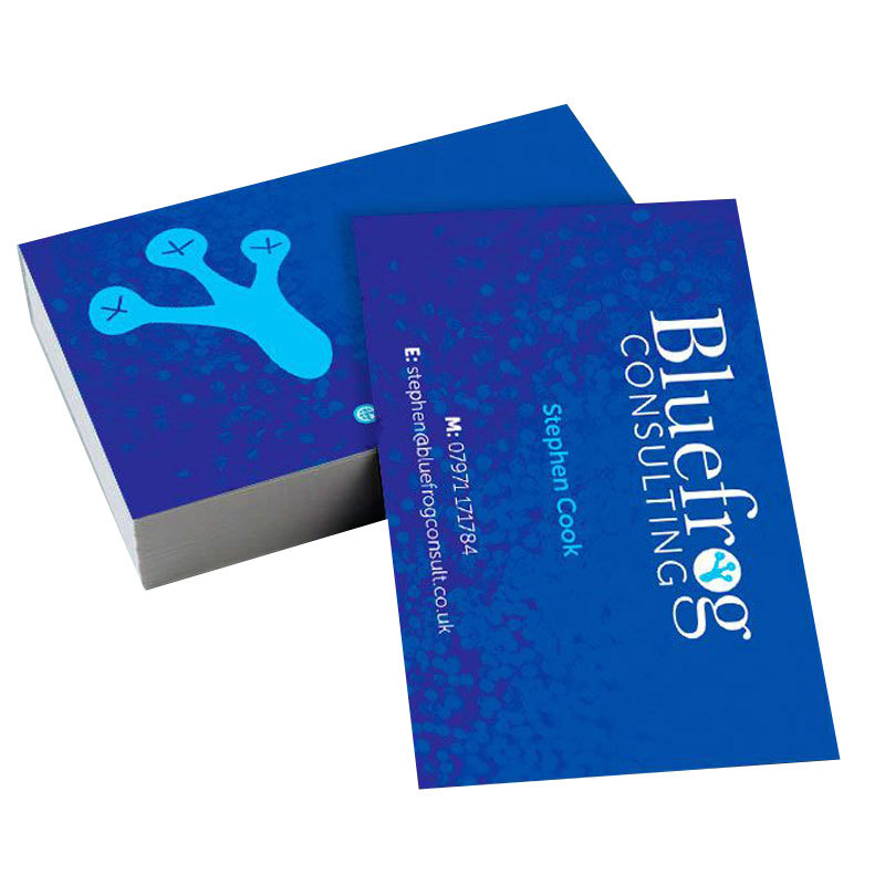 Soft Velvet Lamination Business Card - Optamark
