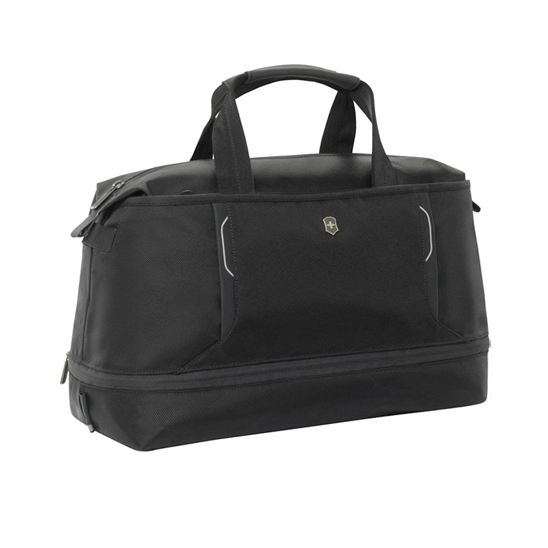 WT 6.0 Weekender Carry-All Tote With Drop Down Expansion Black - Optamark