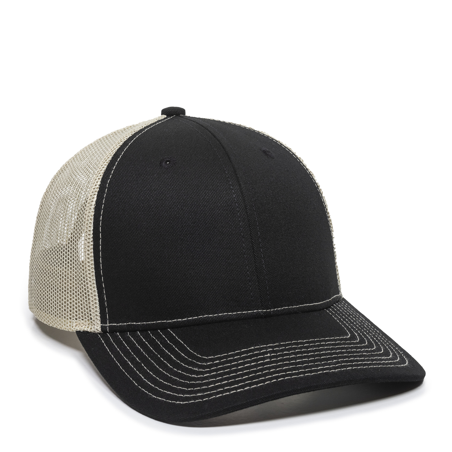 Straw Bamboo Look Faux Fur Mesh Plain Trucker Baseball Snapback Hat Cap 